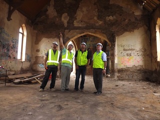 John Knox Church restoration team